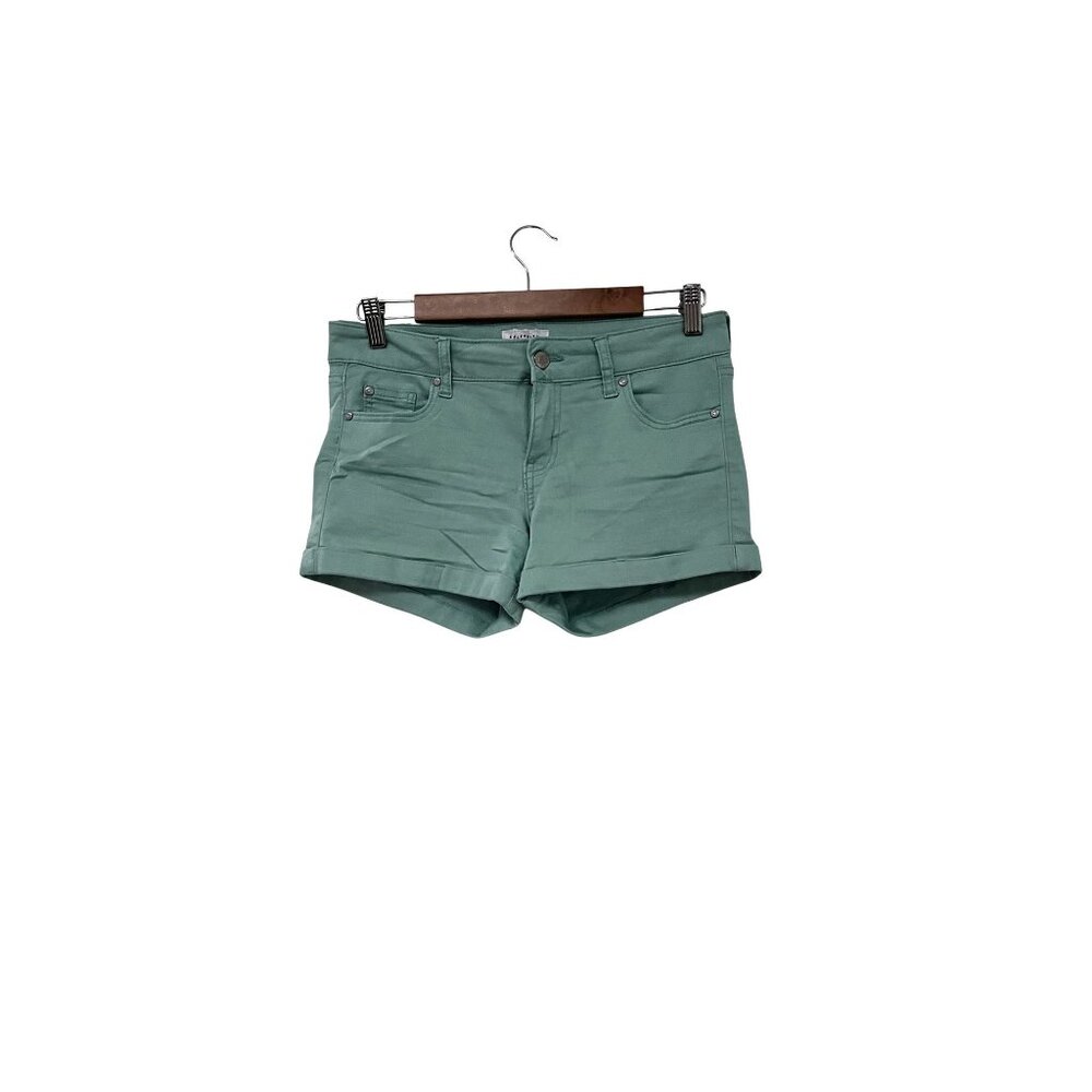 Celebrity Pink Womens Mint Green Denim Shorts Size S